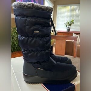 EUC Pajar Canada Women's Galaxia Blue Winter Snow Boot Size 41 / US 10